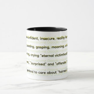 Pretend to care about "fairness" and "equality!" mug