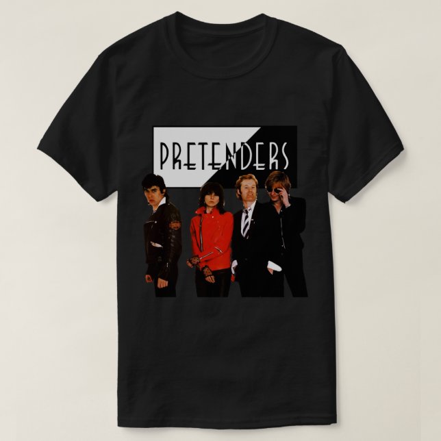 Pretenders Band Rock British American Founding Son T-Shirt (Design Front)