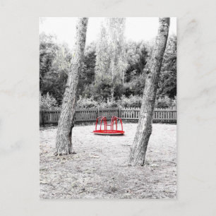 Pretentious Art shot Postcard