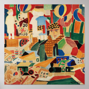 Prettiest Circus in the World   Rafael Barradas Poster