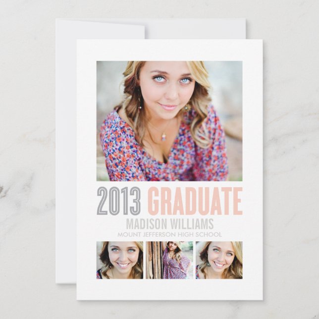 PRETTIEST EYES 2013 | GRADUATION PARTY INVITATION (Front)