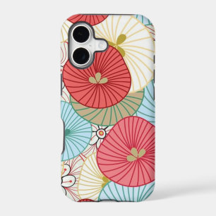 Pretty Abract Colorful Busy Floral Pattern