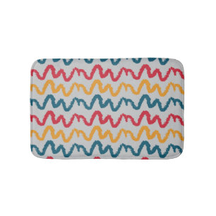 Pretty Abstract Pattern Bath Mat