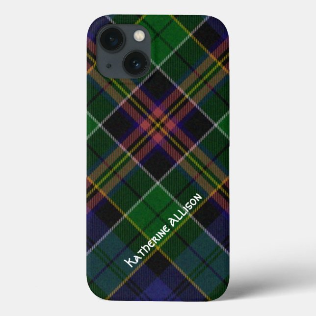 Pretty Allison Tartan Plaid Case-Mate iPhone Case (Back)