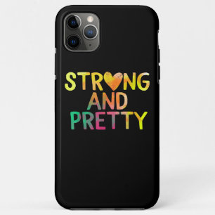 Pretty And Strong Woman Gym Workout Fitness iPhone 11 Pro Max Case