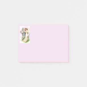 Pretty Angel And Cross Post-it Notes