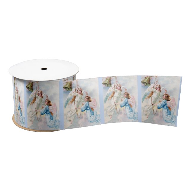Pretty Angels With Bell Satin Ribbon (Spool)