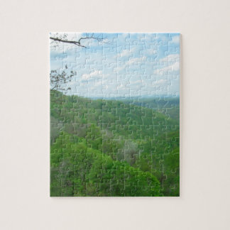 Pretty Appalachian Overlook Jigsaw Puzzle