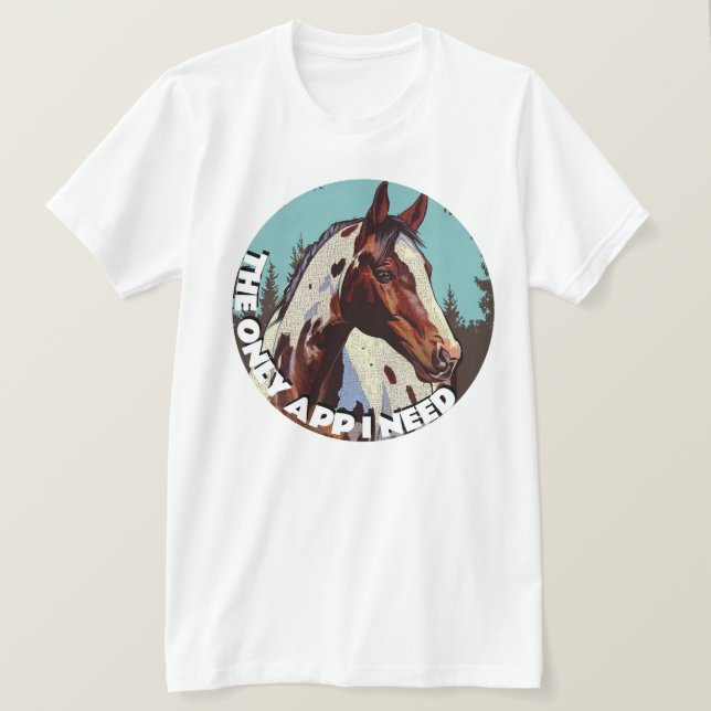 Pretty Appaloosa T-Shirt (Design Front)
