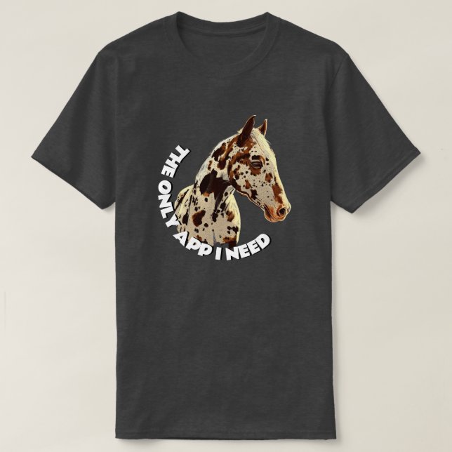 Pretty Appaloosa T-Shirt (Design Front)
