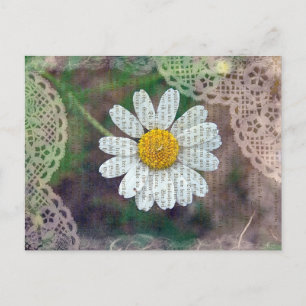 Pretty As A Daisy Postcard