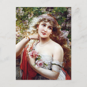 Pretty as a Rose Postcard