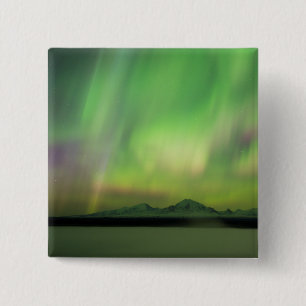 Pretty Aurora 15 Cm Square Badge