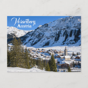 Pretty Austria Lech am Arlberg Vorarlberg Postcard