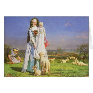 Pretty Baa Lambs by Ford Madox Brown