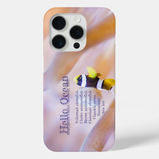 pretty baby anemone fish Case-Mate iPhone case (Back)