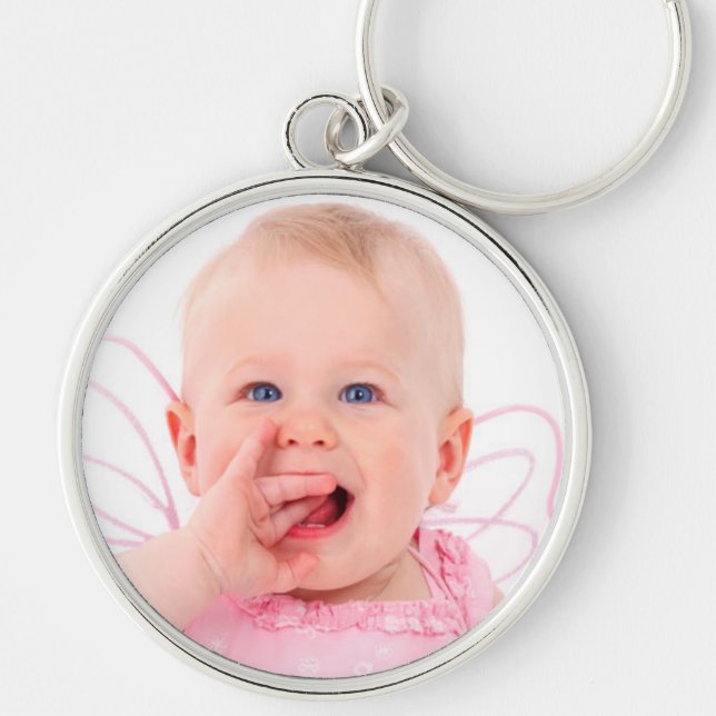 Pretty Baby Photo Key Chain (Front)