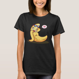 Pretty Banana & Cute Pose Funny Banana Mothers Day T-Shirt