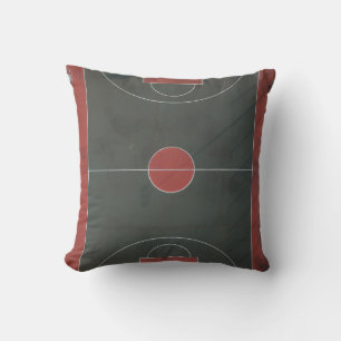 Pretty Basketball Artwork Cushion