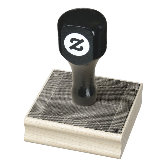Pretty Basketball Artwork Rubber Stamp (Stamp)