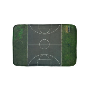 Pretty Basketball Bath Mat