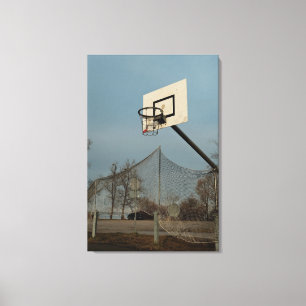 Pretty Basketball Canvas Print