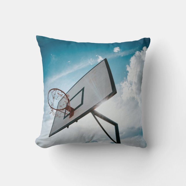 Pretty Basketball Design Cushion (Front)