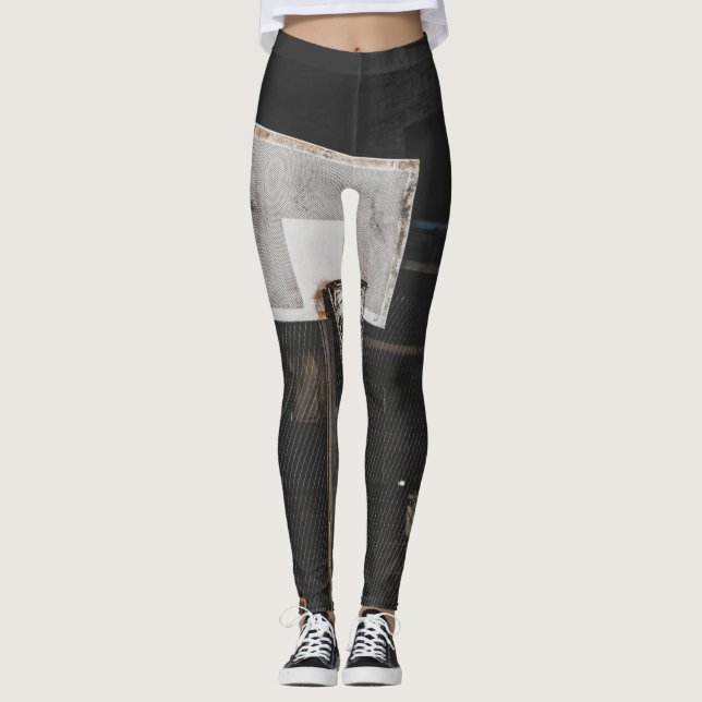 Pretty Basketball Design Leggings (Front)