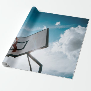 Pretty Basketball Design Wrapping Paper