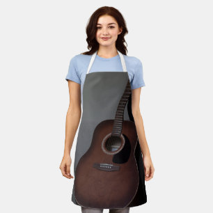 Pretty Bass Guitar Apron