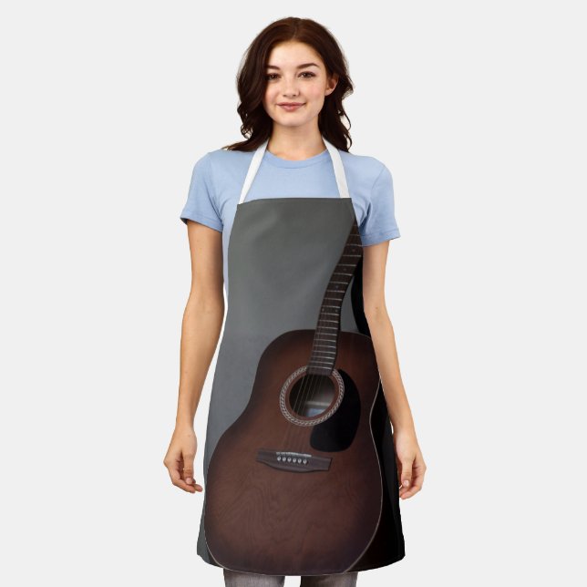 Pretty Bass Guitar Apron (Worn)