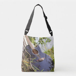Pretty Bass Guitar Crossbody Bag