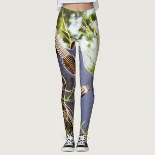 Pretty Bass Guitar Leggings