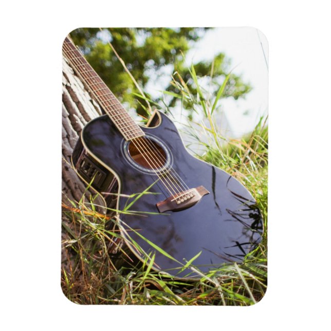 Pretty Bass Guitar Magnet (Vertical)