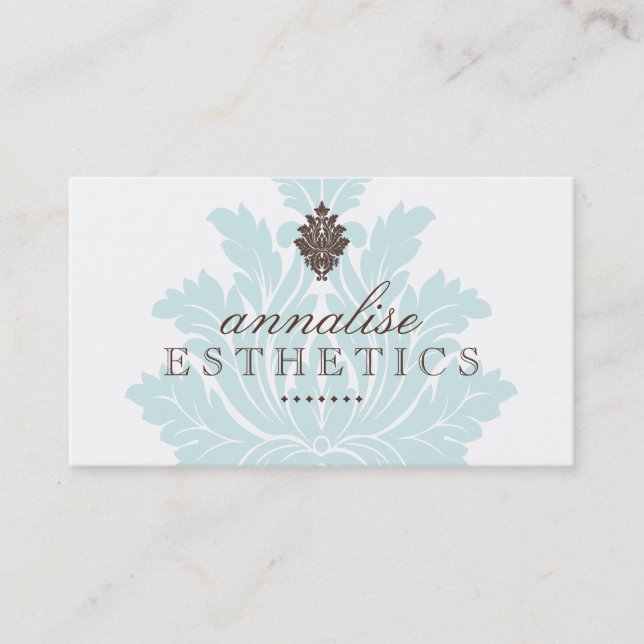 Pretty Beauty Salon Business Cards (Front)