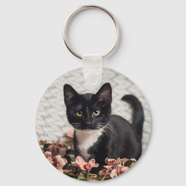 Pretty Bella Rose Key Ring (Front)