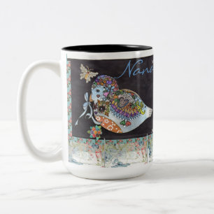 "Pretty Bird (2)" Personalised Mug