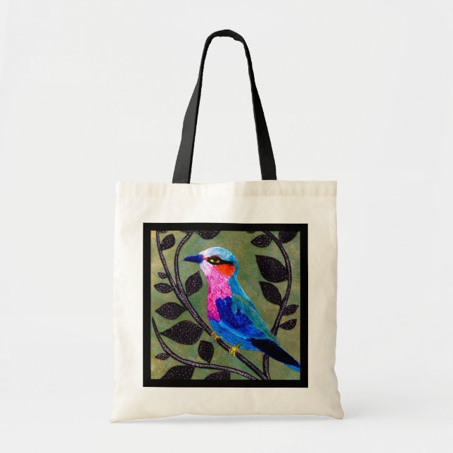 ’Pretty Birdie' Tote Bag (Front)