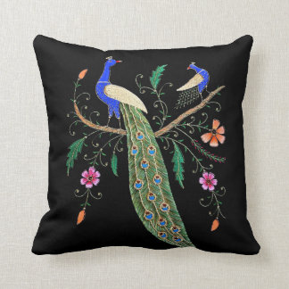 Pretty Birds And Flowers Cushion