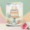 Pretty Birthday Card with Optional Custom Name
