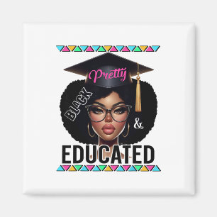 Pretty Black Educated Powerful African American Wo Magnet