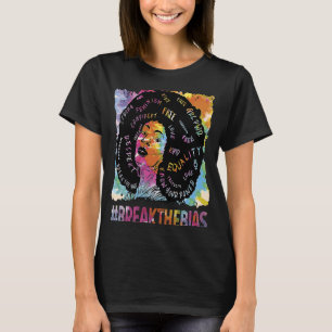 Pretty Black History Break the Bias  5 T-Shirt