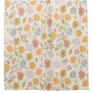 Pretty Bloomies Shower Curtain