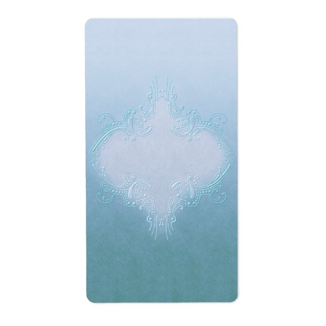 Pretty Blue Apothecary Label (Front)