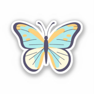 Pretty Blue Butterfly