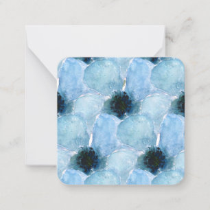 Pretty Blue Floral Good Morning Husband Card