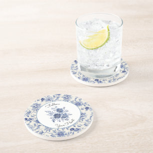 Pretty Blue Flowers Coaster