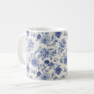 Pretty Blue Flowers Coffee Mug