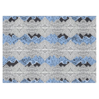 Pretty Blue Grey  Tablecloth