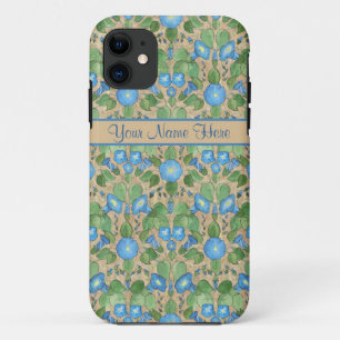 Pretty Blue Morning Glory Iphone Xtreme 5/5s Case